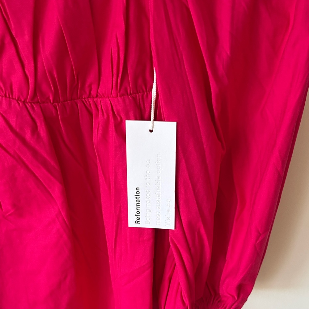 Reformation Farley Dress in Corvette - Picture 5 of 6